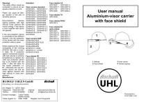 Datasheet Face shield made of polycarbonate, green-2