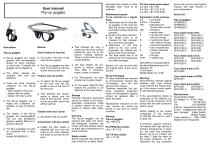 Datasheet Flip-down goggles on an aluminium hard hat bracket, dimensions 62x52mm-2