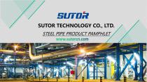 SUTOR STEEL PIPE PRODUCT PAMPHLET - 1