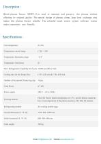 Blood Plasma Freezer MBPF-1A-2