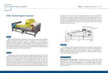 SPBC Falt Belt Type Magnetic Separator Catalog-2