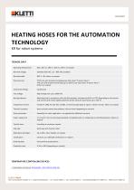 HEATING HOSES FOR THE AUTOMATION TECHNOLOGY - 2