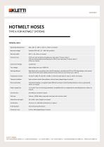 HOTMELT HOSES TYPE K FOR HOTMELT SYSTEMS - 2