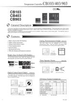 Temperature Controller CB103/403/903-1