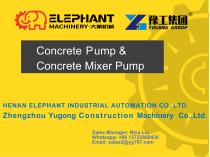 concrete pump catalogue