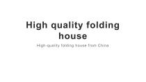 Foldable house-3
