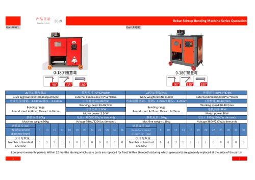 Rebar Stirrup Bending Machine