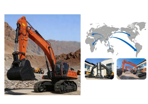 Tracked excavator