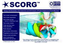 Design, Grid Generation, Thermodynamics and CFD Analysis of Positive Displacement Screw Machines - 1