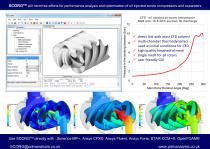 Design, Grid Generation, Thermodynamics and CFD Analysis of Positive Displacement Screw Machines - 3