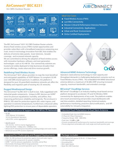 AirConnect&reg; BEC 8231