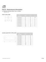 AQUApipe M-Profile Stainless Steel Pipe System Spécification-11