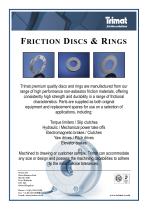 Friction Discs & Rings - 1