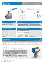 HYDROGEN BALL VALVES - 10