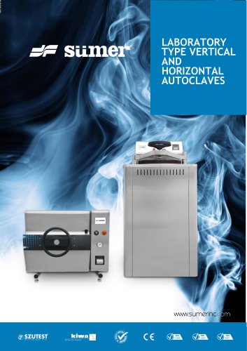 LABORATORY TYPE VERTICAL AND HORIZONTAL AUTOCLAVES