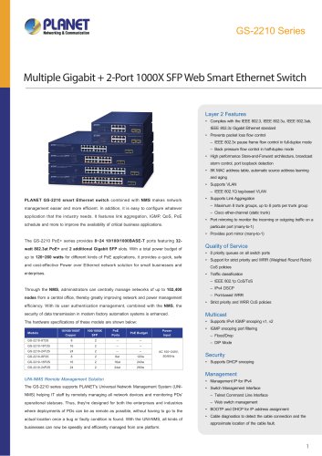 GS-2210 Series