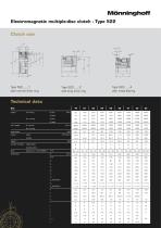 Electromagnetic multiple-disc clutch Type 522 - 7