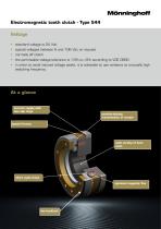 Electromagnetic tooth clutch Type 544 - 7