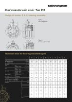 Electromagnetic tooth clutch Type 546 - 6