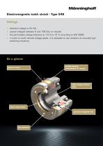 Electromagnetic tooth clutch Type 546 - 9