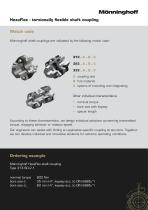 HexaFlex - torsionally flexible shaft coupling - 3