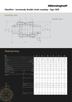 HexaFlex - torsionally flexible shaft coupling - 8