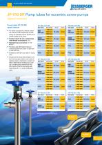 Vertical and horizontal eccentric screw pumps - 7