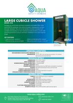 LARGE CUBICLE SHOWER - 1