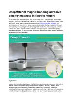 DeepMaterial magnet bonding adhesive glue for magnets in electric motors-1