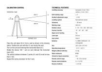 SELF-LEVELING ROTATING LASER - 9