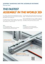 Assembly markings and pre-assembled fasteners-3