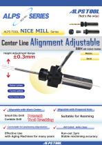 Center Line Alignment Adjustable Collet Holder - 1