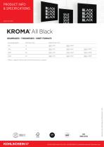 KROMA® All Black product info & specifications - 2