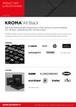 KROMA® All Black product info & specifications - 3