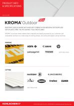 KROMA® Outdoor product info & specifications - 3