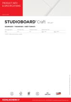 STUDIOBOARD® Craft product info & specifications - 2