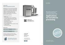 Raslysation™ of lactoferrin Applications for lactoferrin processing-1