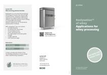 Raslysation™ of whey Applications for whey processing-1