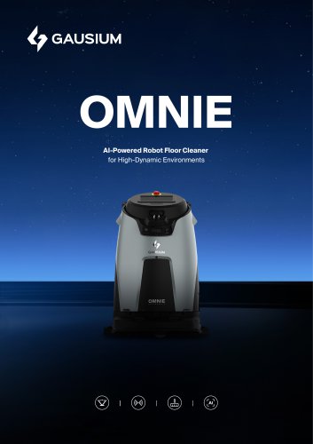 OMNIE AI-Powered Robot Floor Cleaner  for High-Dynamic Environment