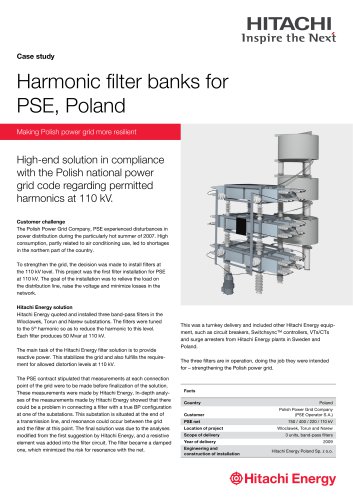 Harmonic filter banks for PSE