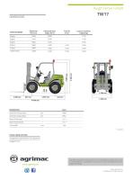 Technical datasheet TW17 - 2