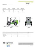 Technical datasheet TW20 - 2