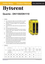 Bytorent safety relay DN1100/DN1110-1