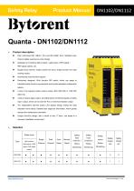Bytorent safety relay DN1102/DN1112-1