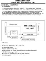 TFT LCD display module WTY101A08A01LM-1