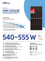 DHM-T72X10/BF 540~555W - 1