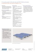 PV mounting system for flat roofs east-west MSP-FR-EW by Schweizer - 2