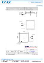 868MHz RHCP 8dbi Panel Directional Outdoor Antenna N-Female connector-7