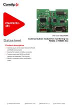 CM223248XBX - ComAp - PDF Catalogs | Technical Documentation