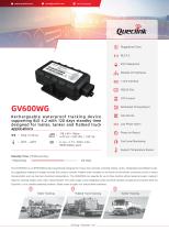 GV600WG-Rechargeable waterproof tracking devicesupporting BLE 4.2 with 120 days standby timedesigned for trailer,tanker and flatbed truckapplications-1